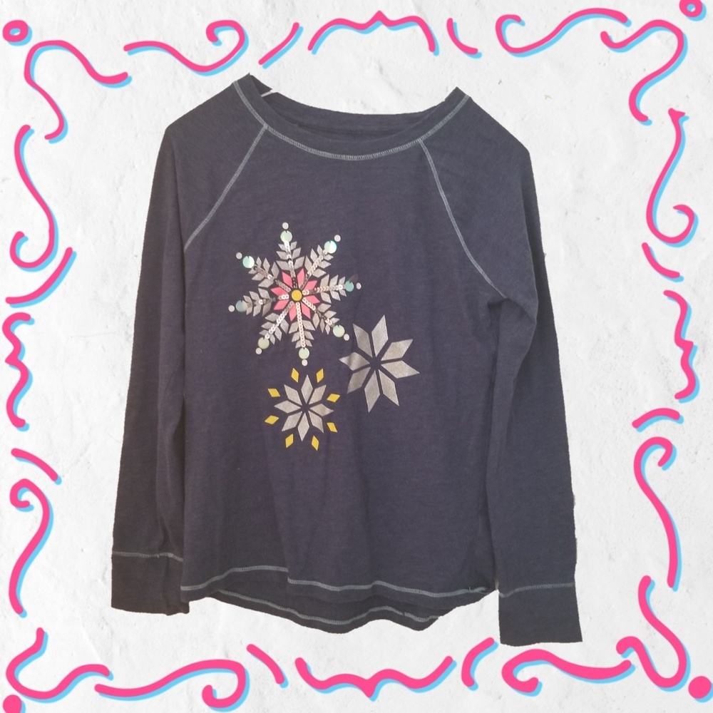 Snowflake Winter Glitter T